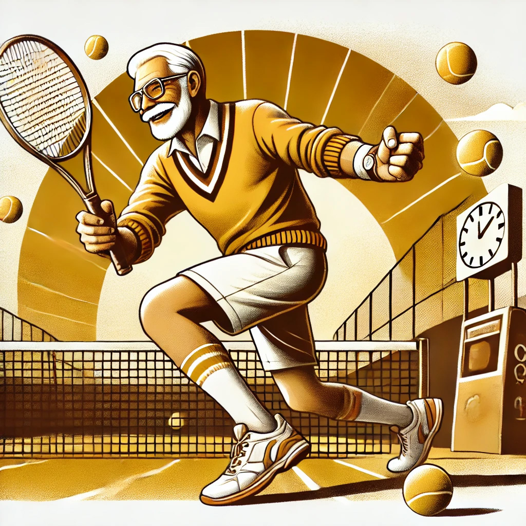 Leonid Stanislavskyi: Il tennista ucraino che sfida l’età e ispira il mondo
