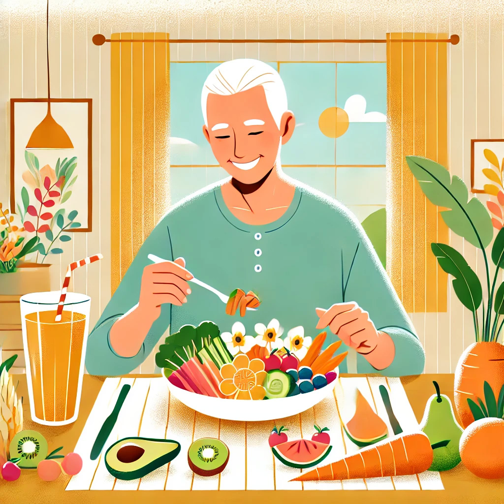 I Benefici della Dieta Vegetariana per gli Over 60