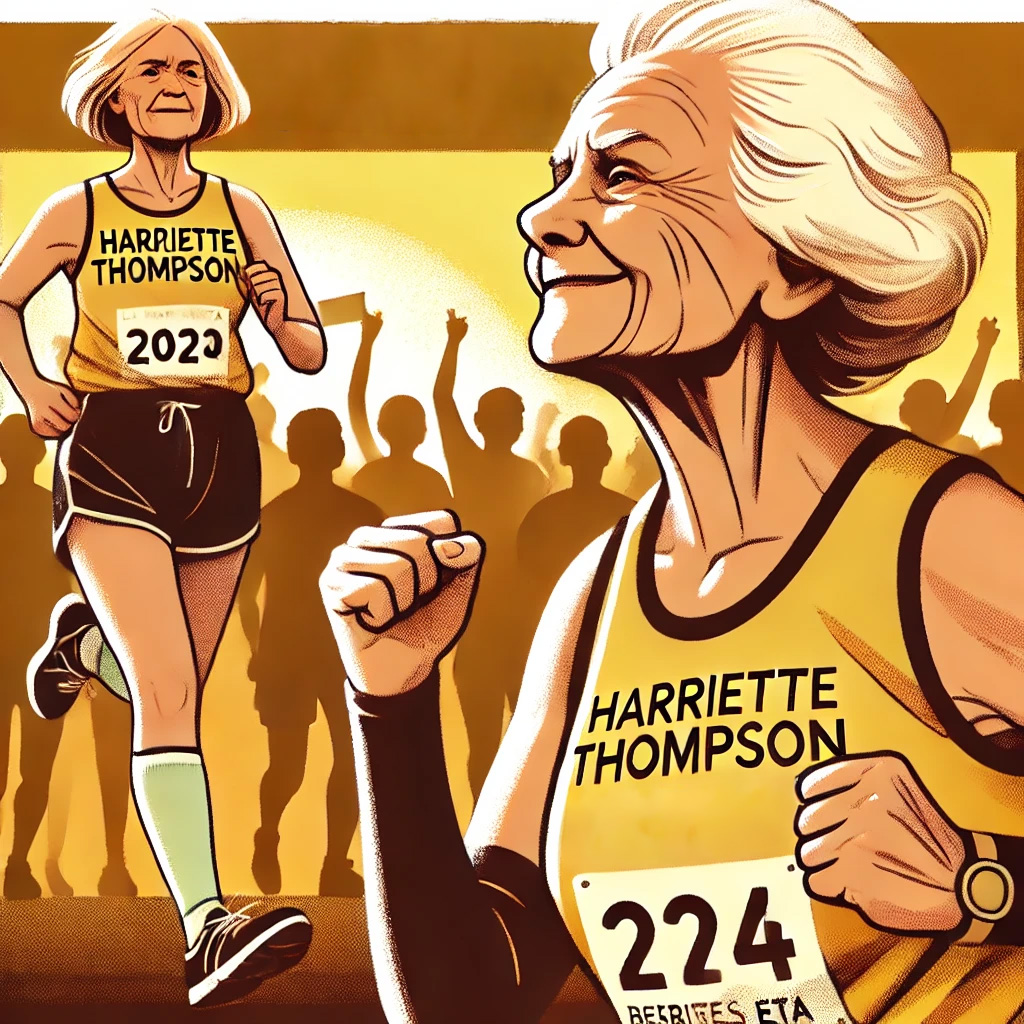 Harriette Thompson: La maratoneta che ha infranto le barriere dell’età