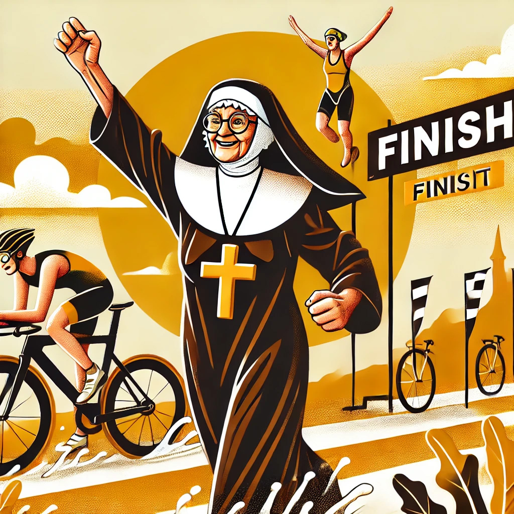 Sister Madonna Buder: La “Suora di Ferro” che ha sfidato i limiti dell’età nel triathlon